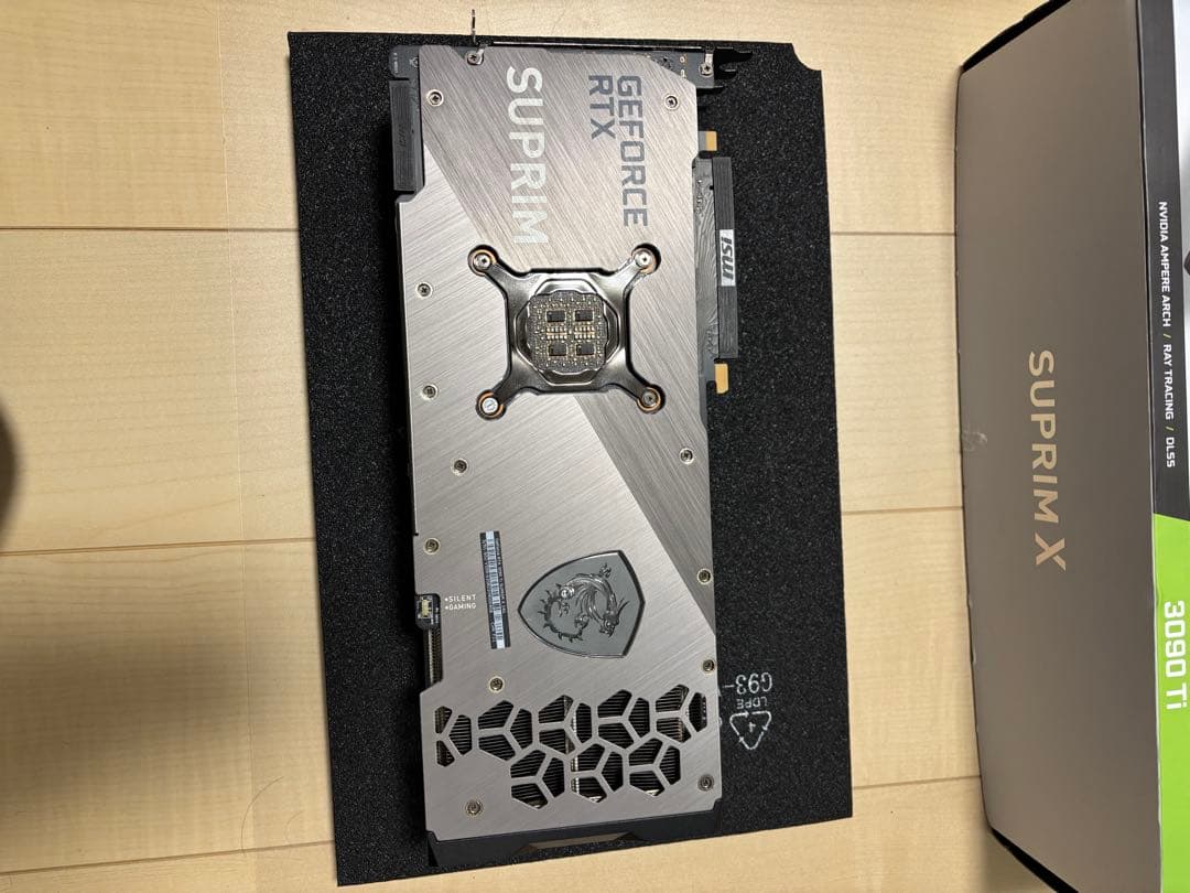 グラフィックボード・グラボ・ビデオカード GeForce RTX 3090 Ti MSI SUPRIM X 24 GB