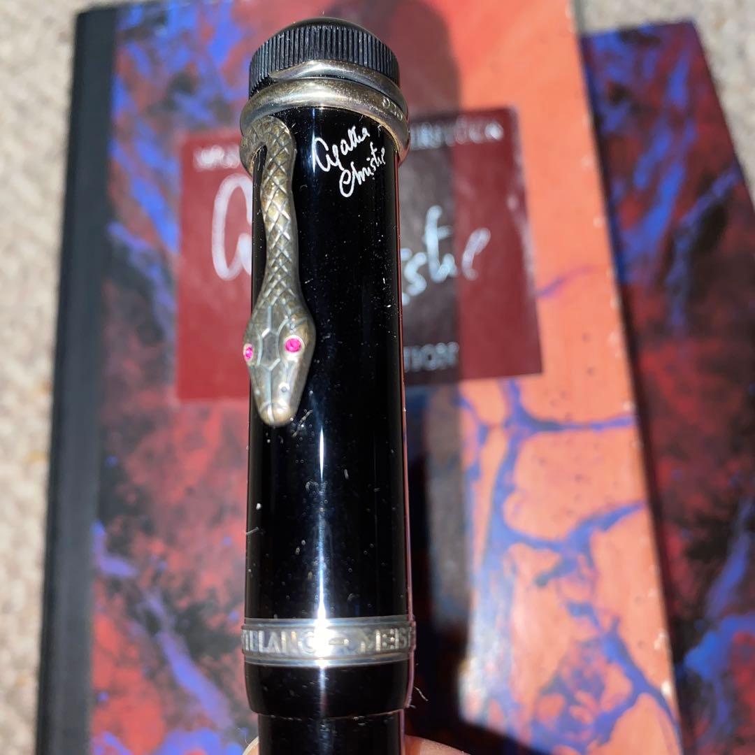 モンブラン　アガサクリスティ　万年筆