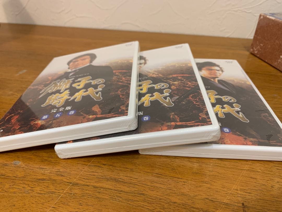 N0726-01★獅子の時代 完全版 DVD 第壱集 第弍集　BOX 2点