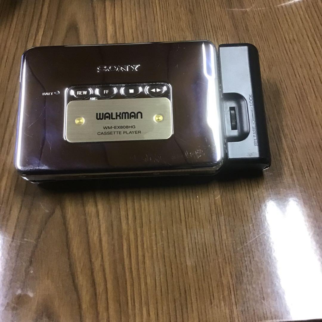 SONY ウォークマン　WM-EX808HG カセットプレーヤー　ジャンク