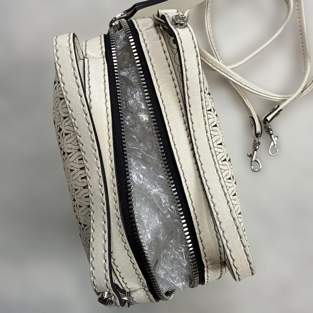 ジャンニキャリーニ　2wayショルダーバッグ　美品