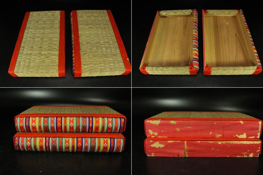 京都 丸屋 大木平蔵 丸平 雛人形 一対 男雛女雛 共箱(K-A643)