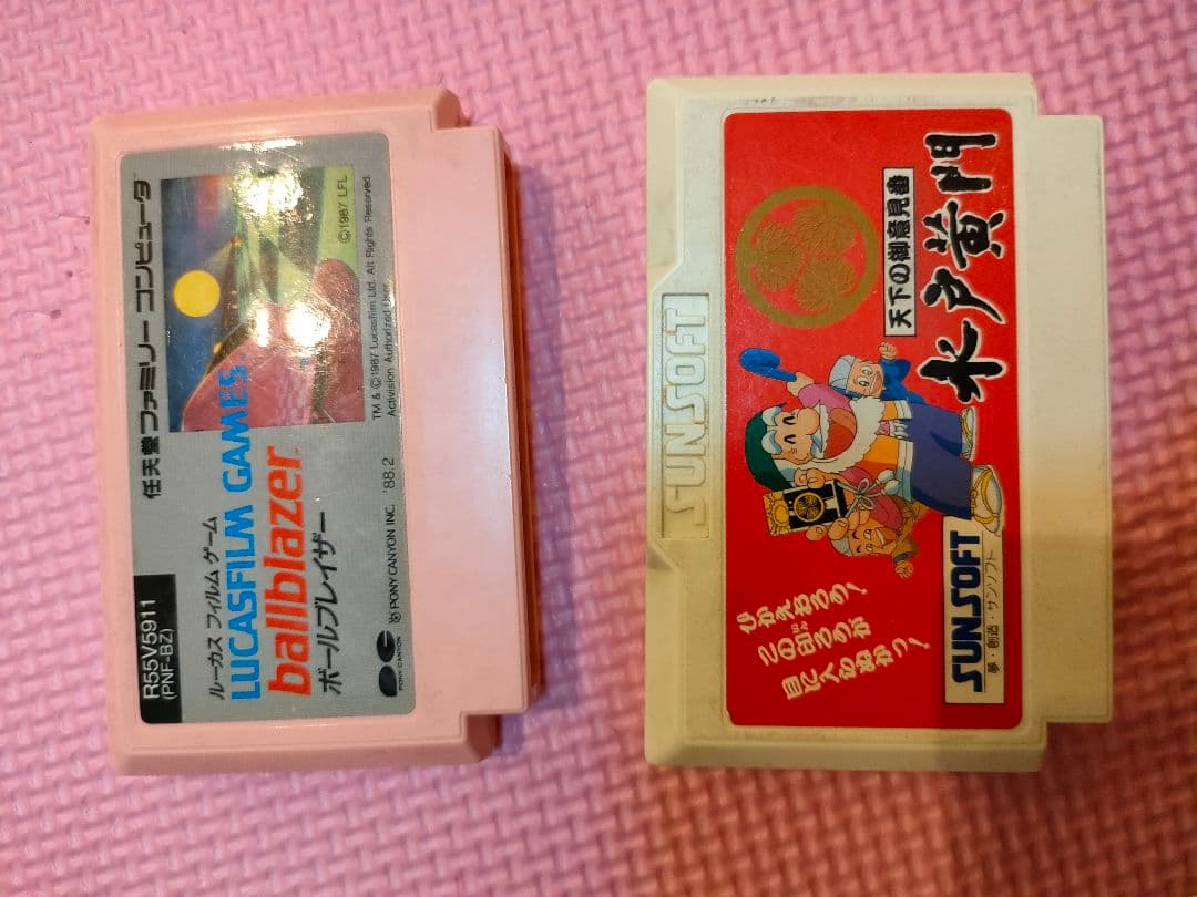 ファミコンカセット18本