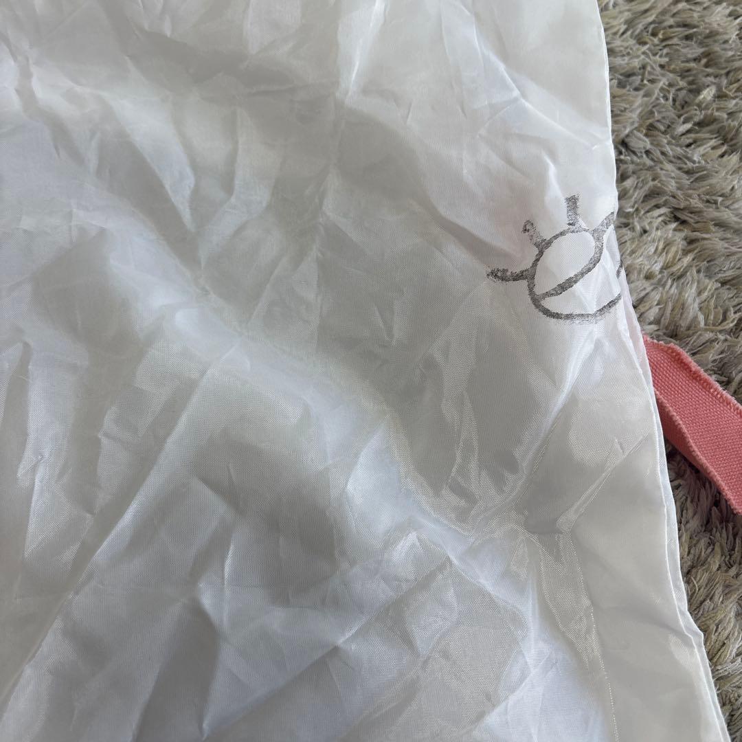 新品　エバゴス　籐製バスケット 青色内布