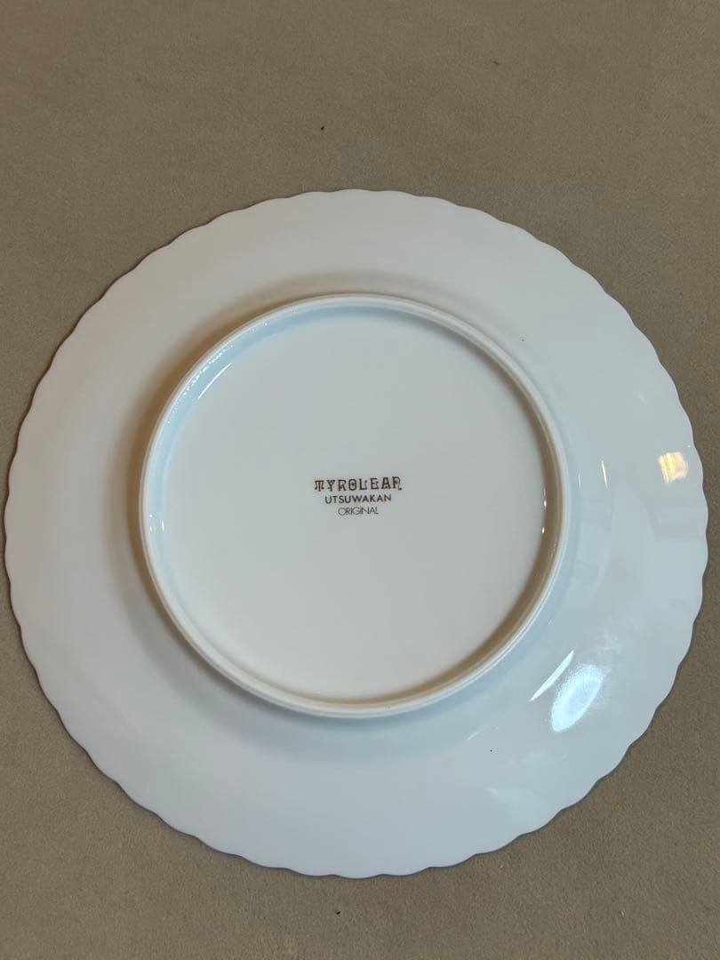 激カワ‼️新品　前畑陶器　ピンク花柄　オーバルプレート　中皿5枚　林九郎好きの方も