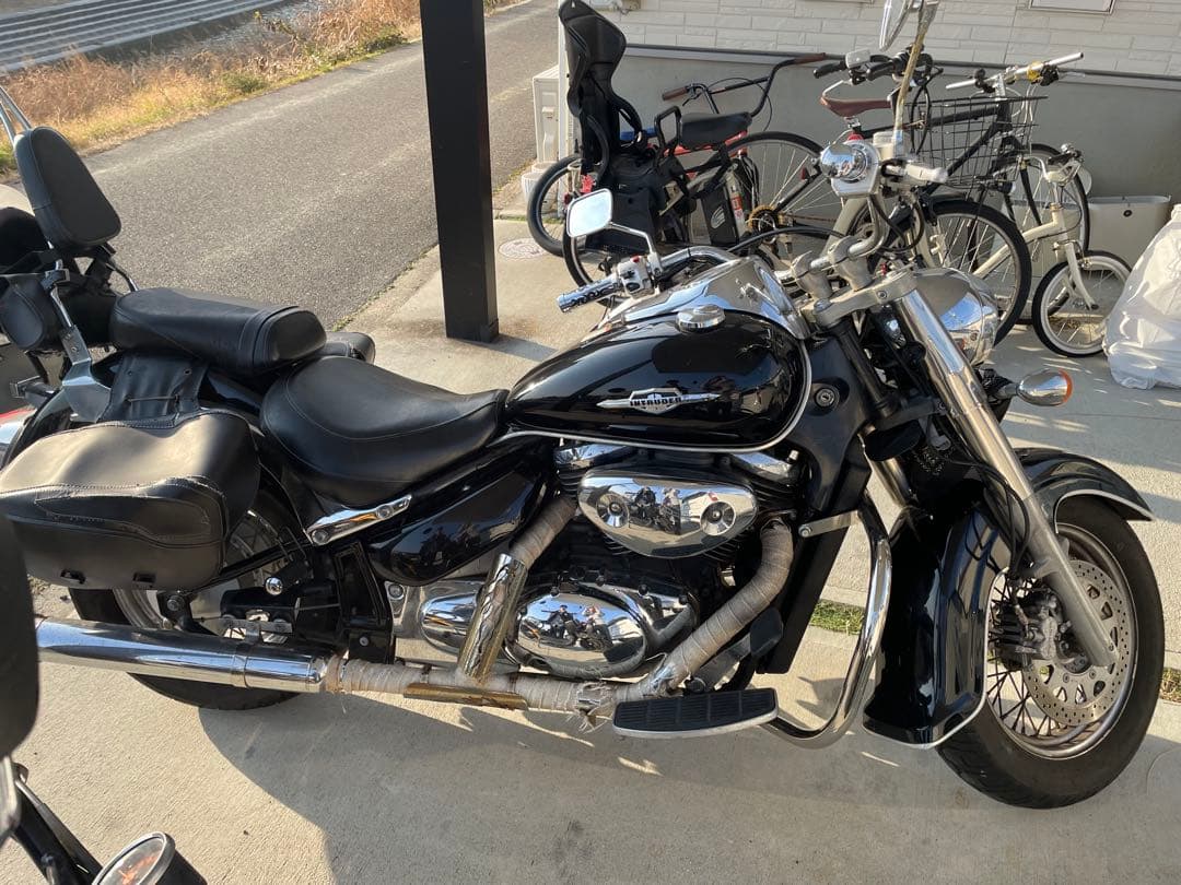 イントルーダー フィッシュマフラー ケンテック製 2in2