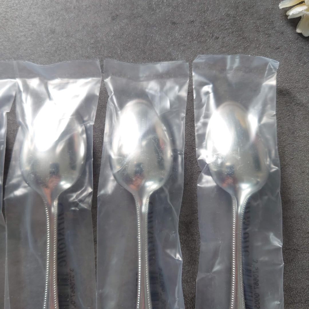 クリストフル パール コーヒースプーン 未開封 6点 紙箱入り