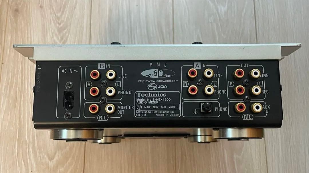 【音出確認済】technicsテクニクス SH-EX1200 DJミキサー
