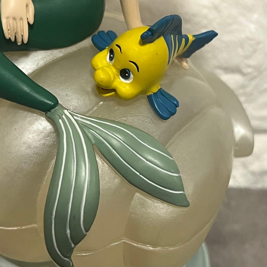 希少 レア アリエル LEDライト 貝殻型 約15cm