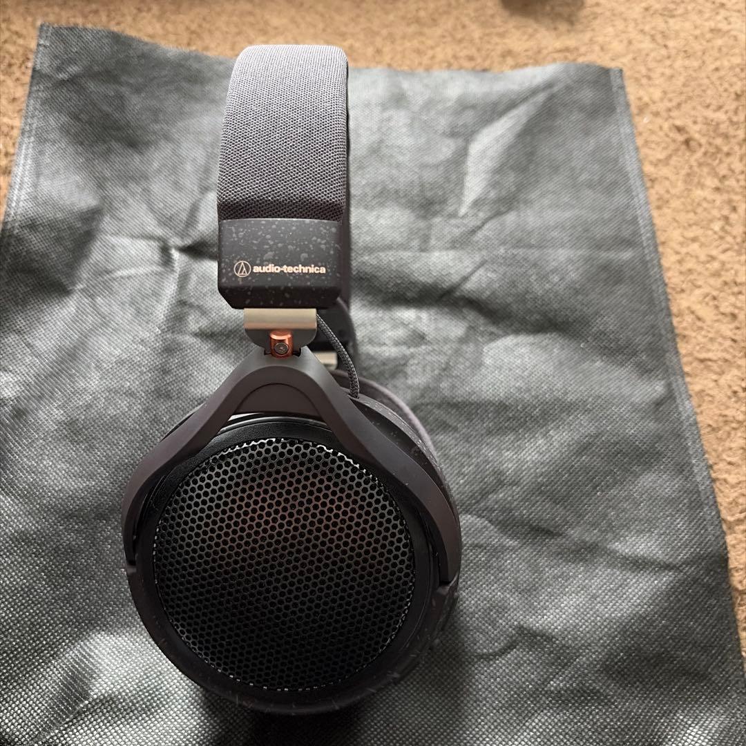 audio-technica ワイヤレスヘッドホン ブラック