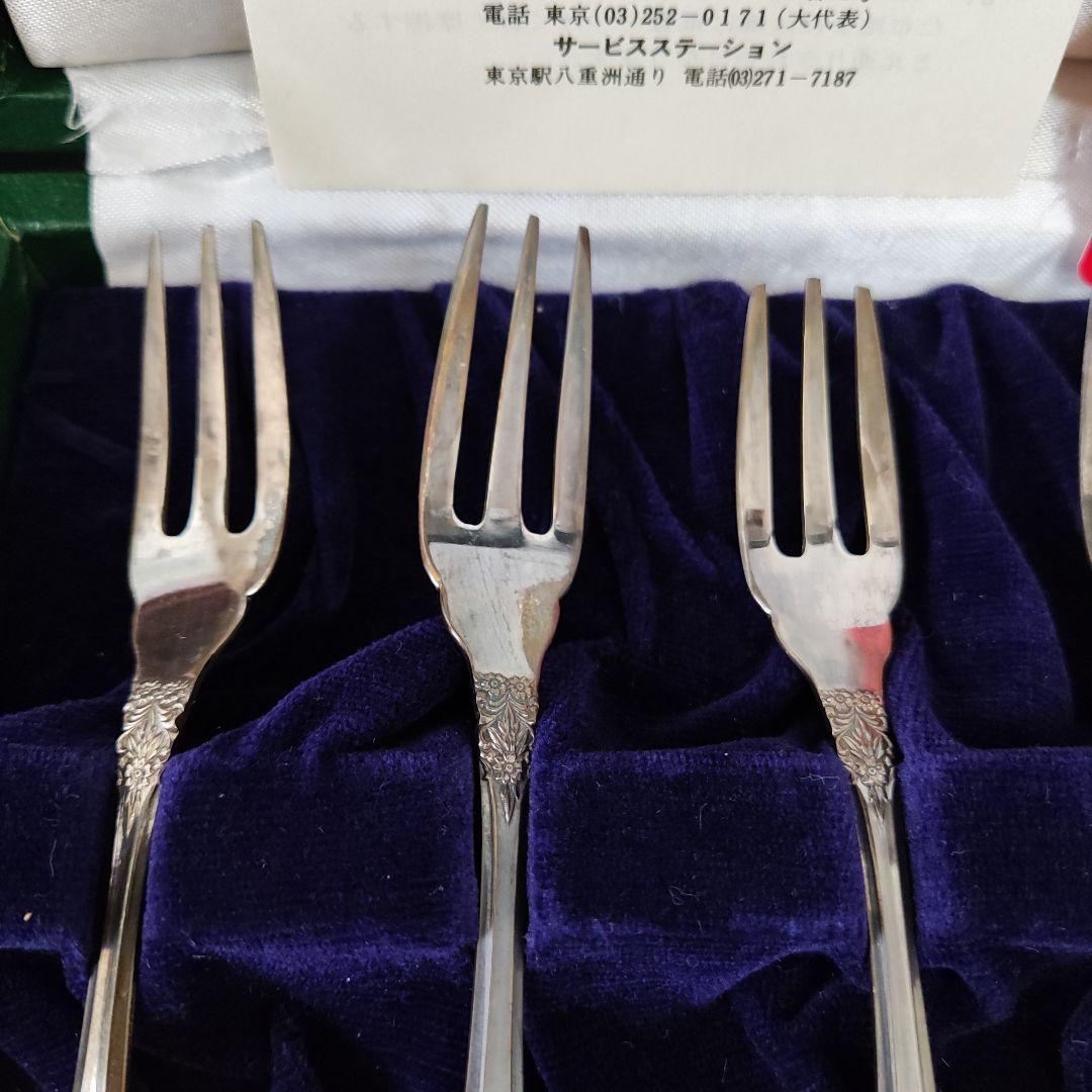 徳力　銀器　銀製　フォーク カトラリー　アンティーク雑貨　✨️限定価格✨️
