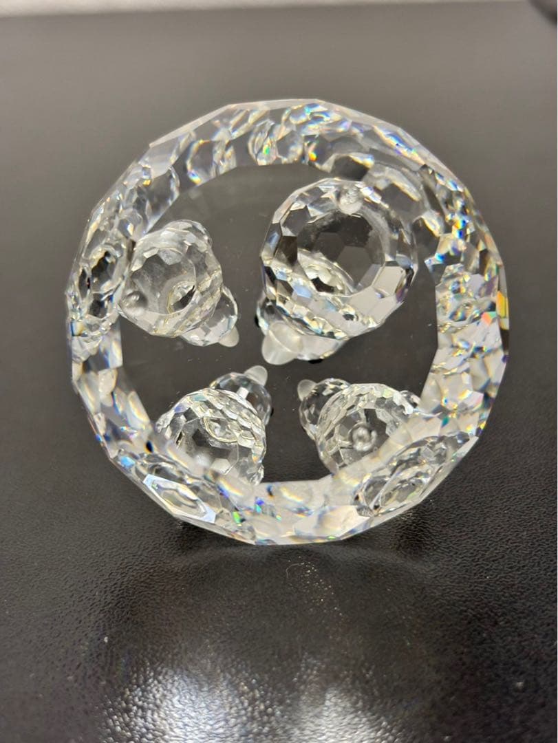 スワロフスキー Swarovski クリスタルひよこ置物