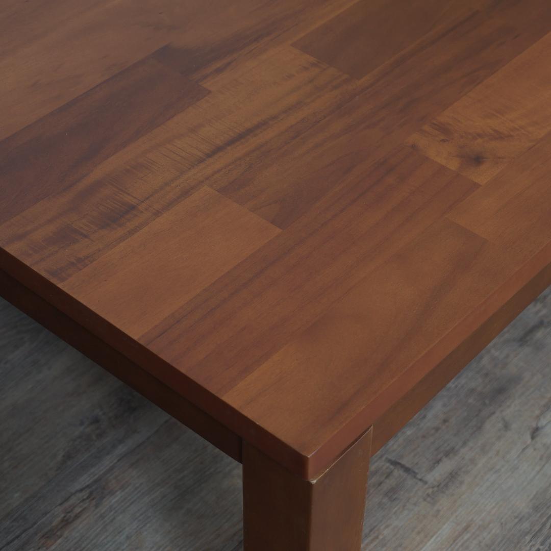 【新品】天然木アカシア リビングこたつ　天板幅120cm　アウトレット