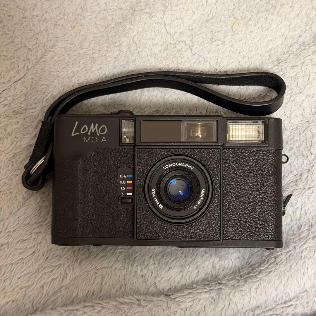 Lomo MC-A 35 mm FilmCamera Black 【中古極美品】