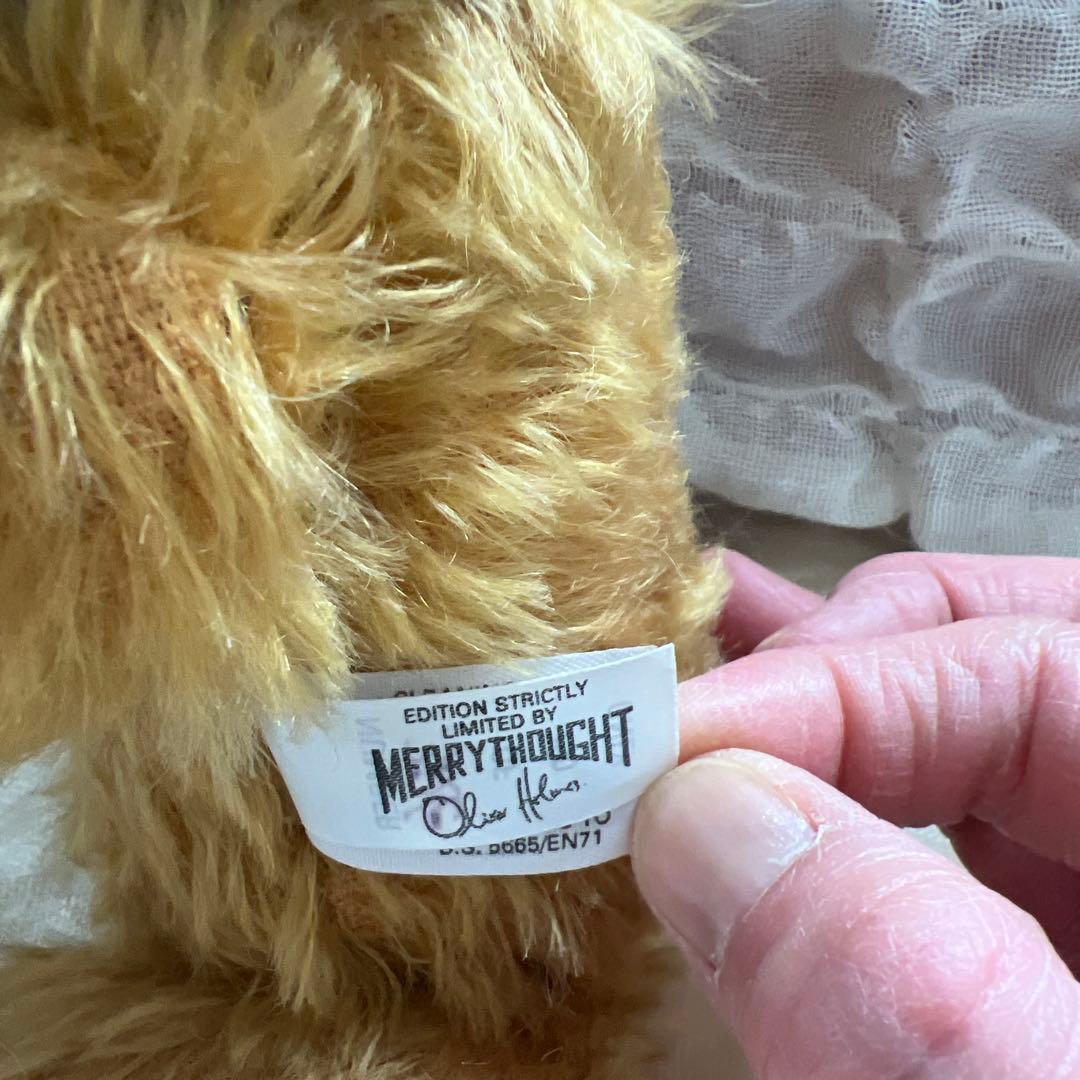 アンティーク　テディベアー　【希少】MERRYTHOUGHT メリーソート