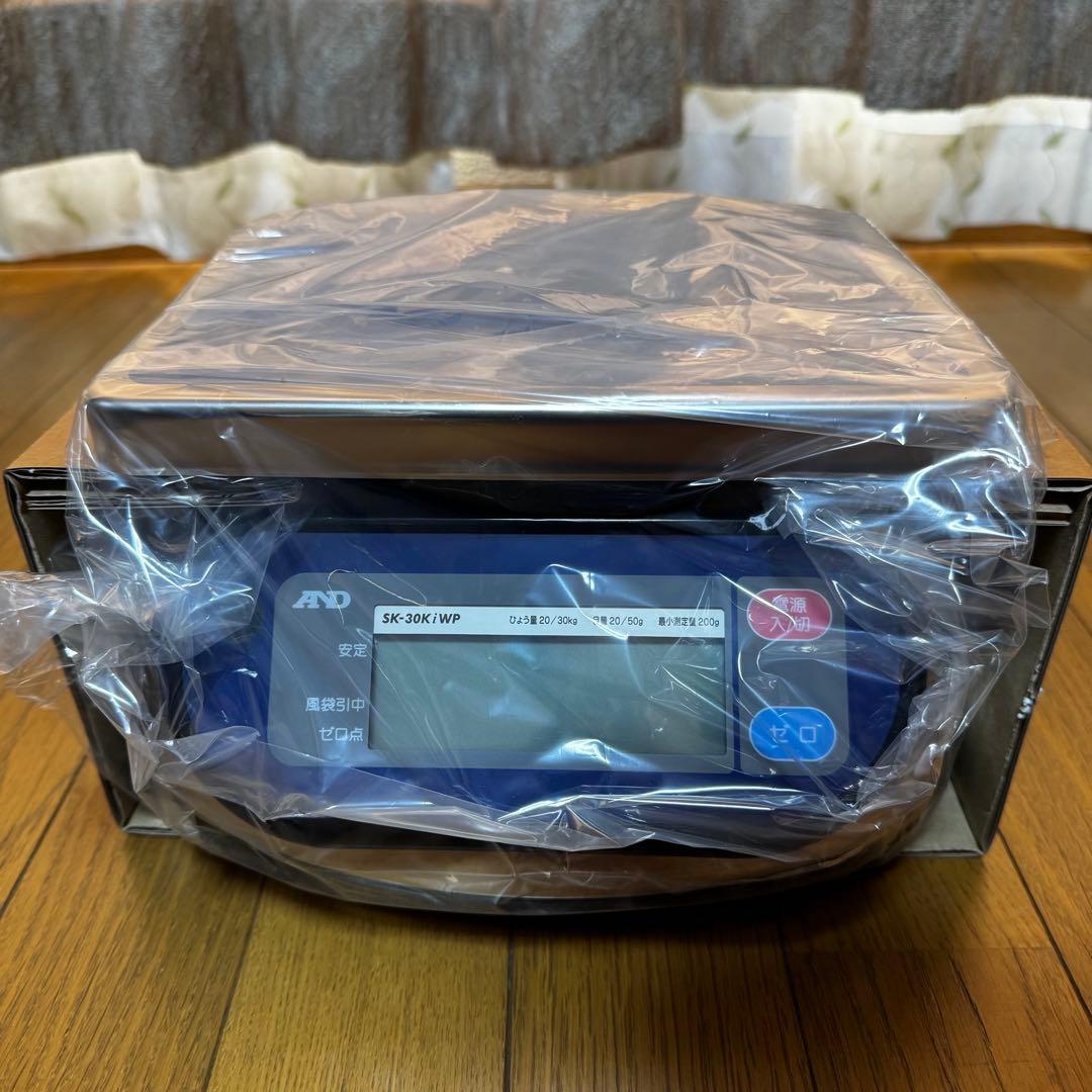 A&D　防水・防塵デジタルはかり SK-30KiWP 30㎏　はかり　計り