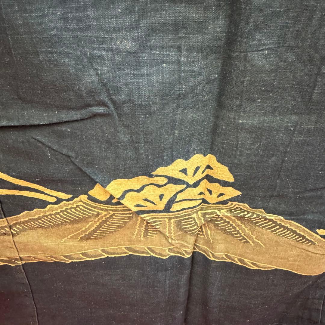 蝶々　筒書き　襤褸　古布　ハサミ