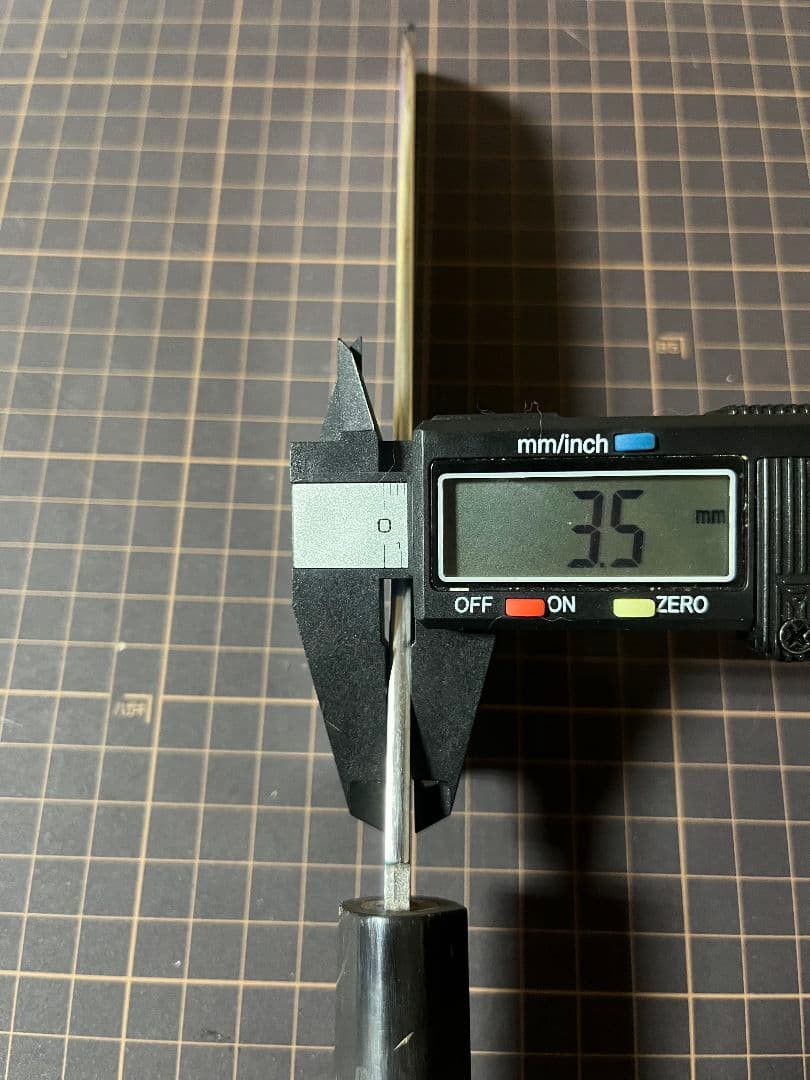 KK正本総本店 むきもの 薄刃包丁 水牛柄 白鋼ニ 刃渡り18cm 美品