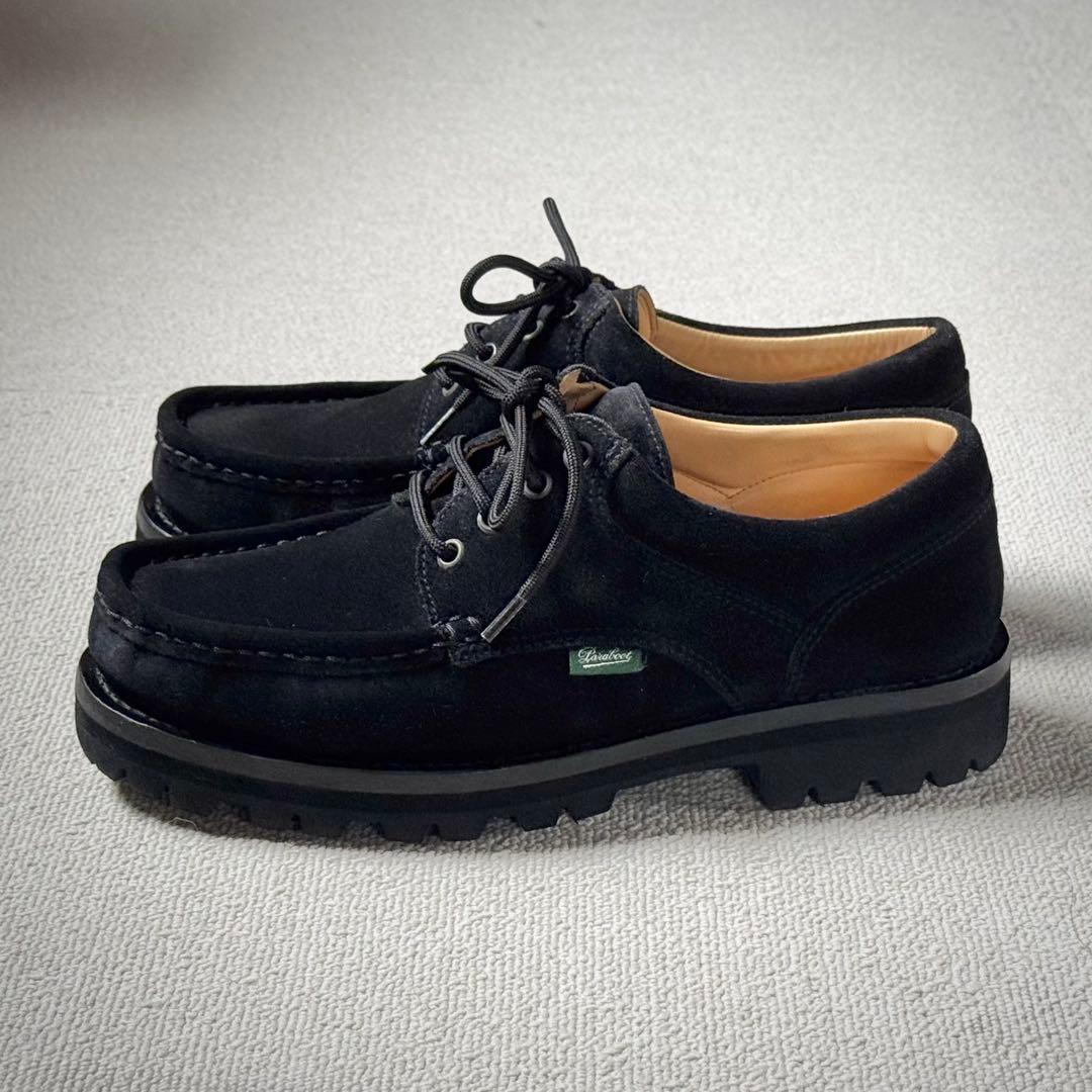 Paraboot THIERS JANNU VEL NOIR UK8 B&Y別注