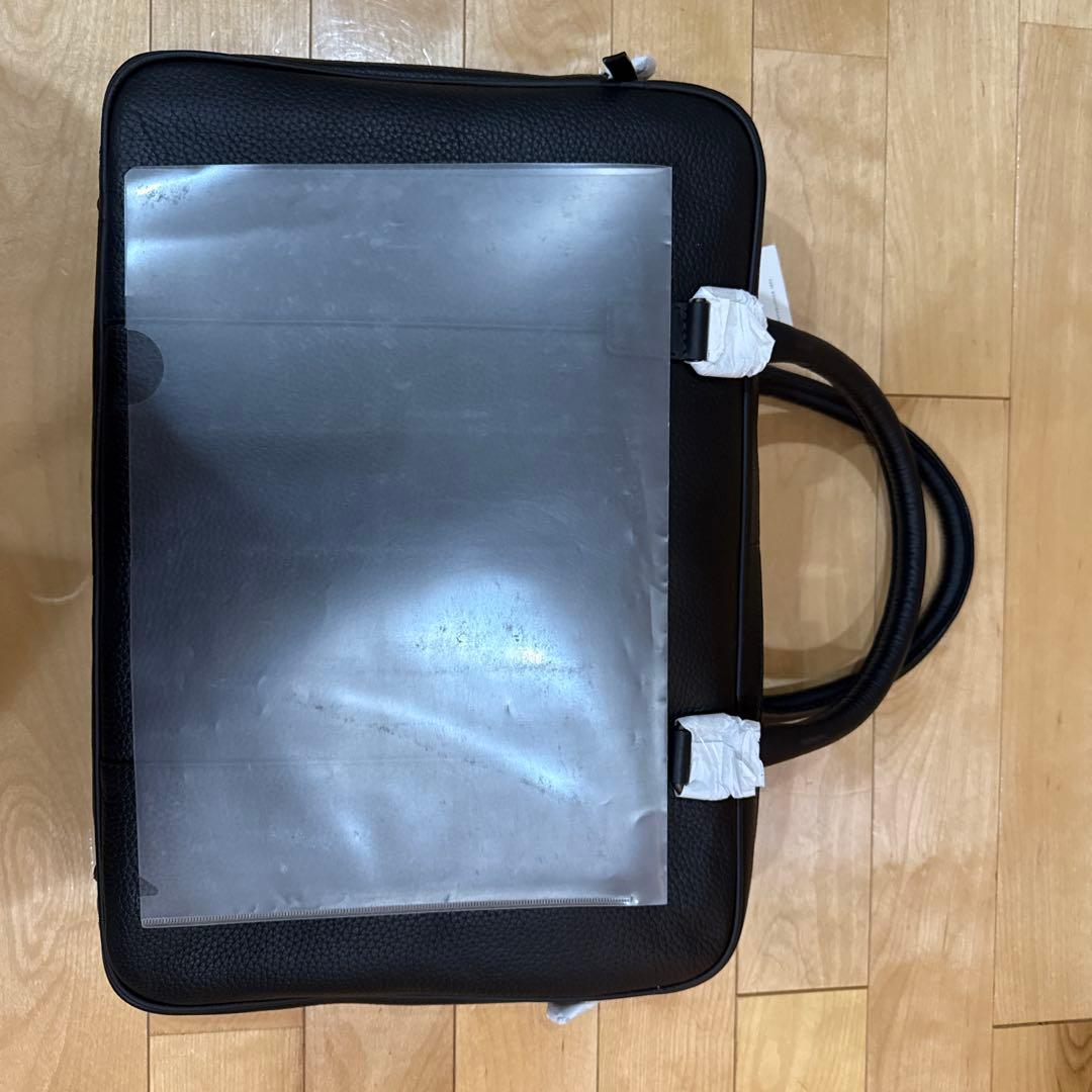 Barbour ビジネスバッグ レザー 本革 黒