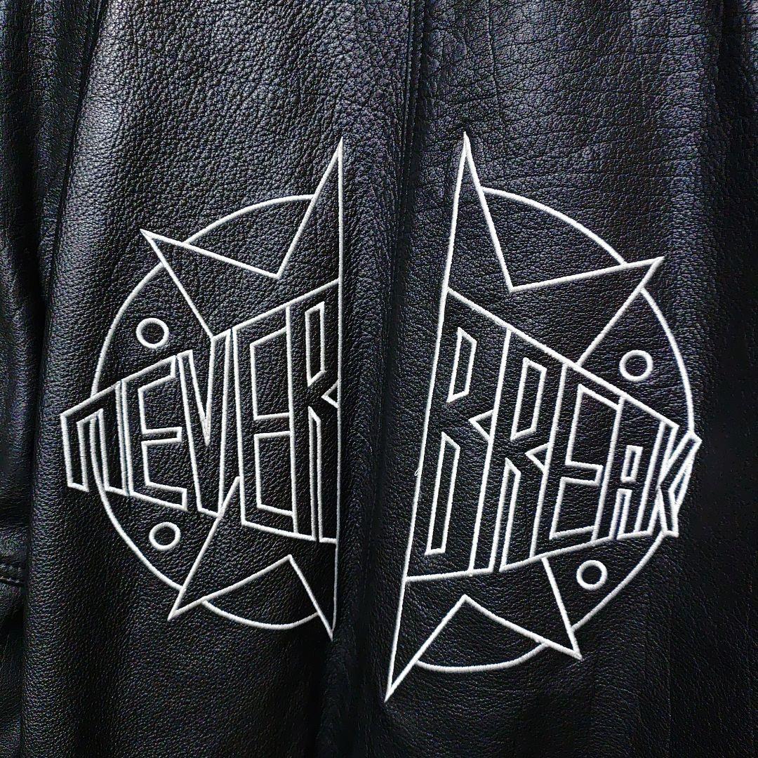 ZARA 水牛革 レザージャケット XL スタジャン