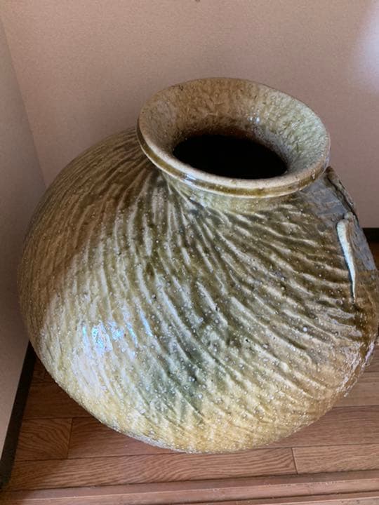 信楽焼？特大壺
