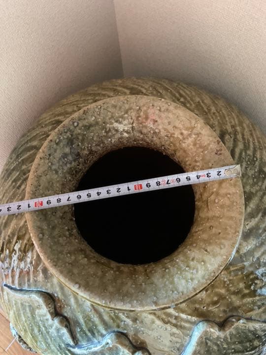 信楽焼？特大壺