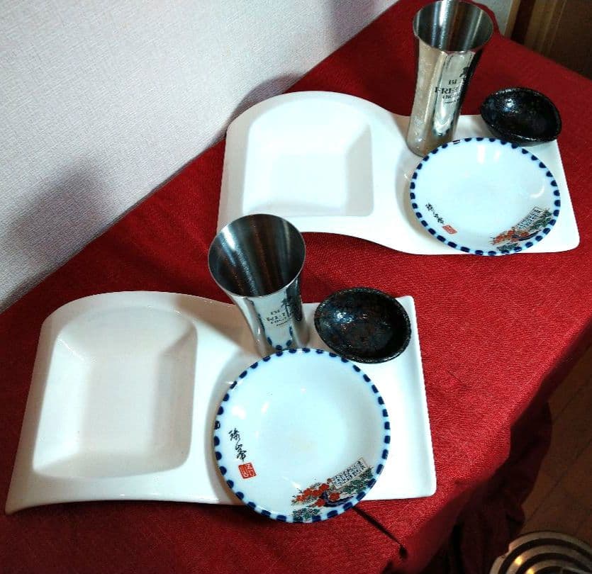 豪華に・ホームパーティー♥２ステージデザイン長皿♥４皿♥バラ売り可能