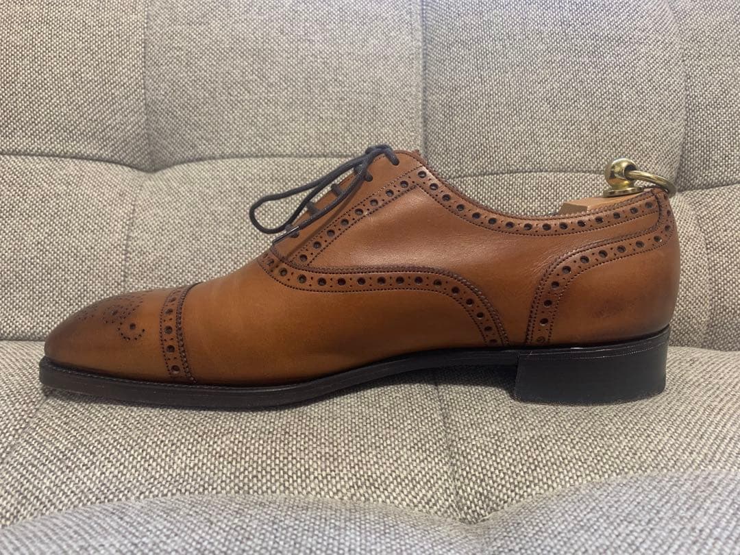 25万ガジアーノガーリング ケンジントン 7.5E ブラウン シューツリー・箱付