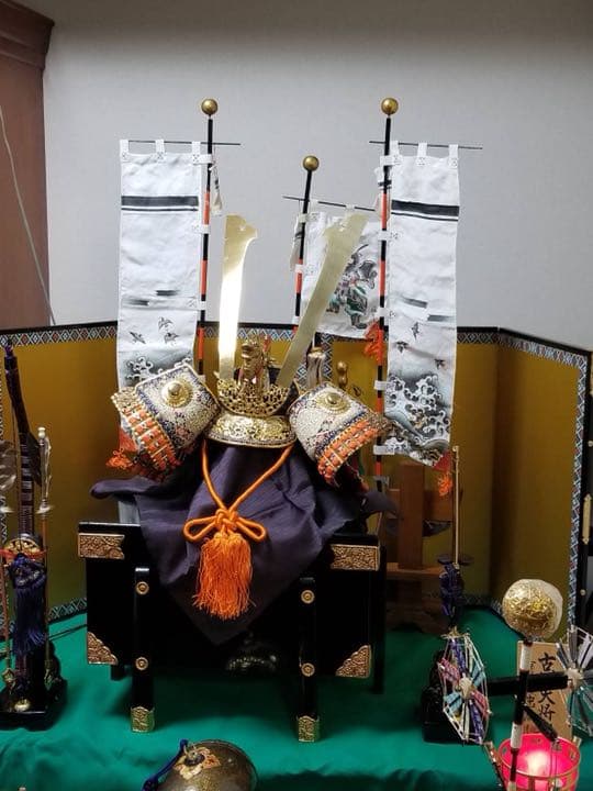 端午の節句 兜 飾り