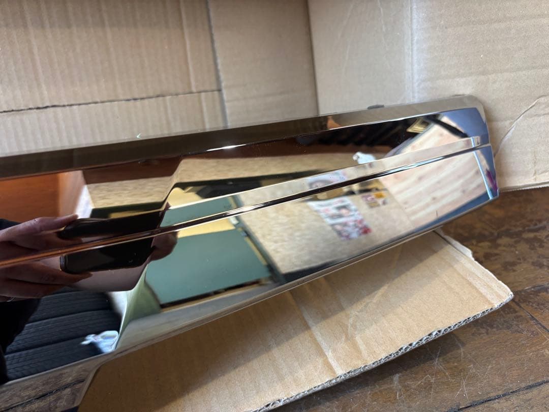 ヴェルファイア30系 後期 リアゲート ガーニッシュ メッキガーニッシュ