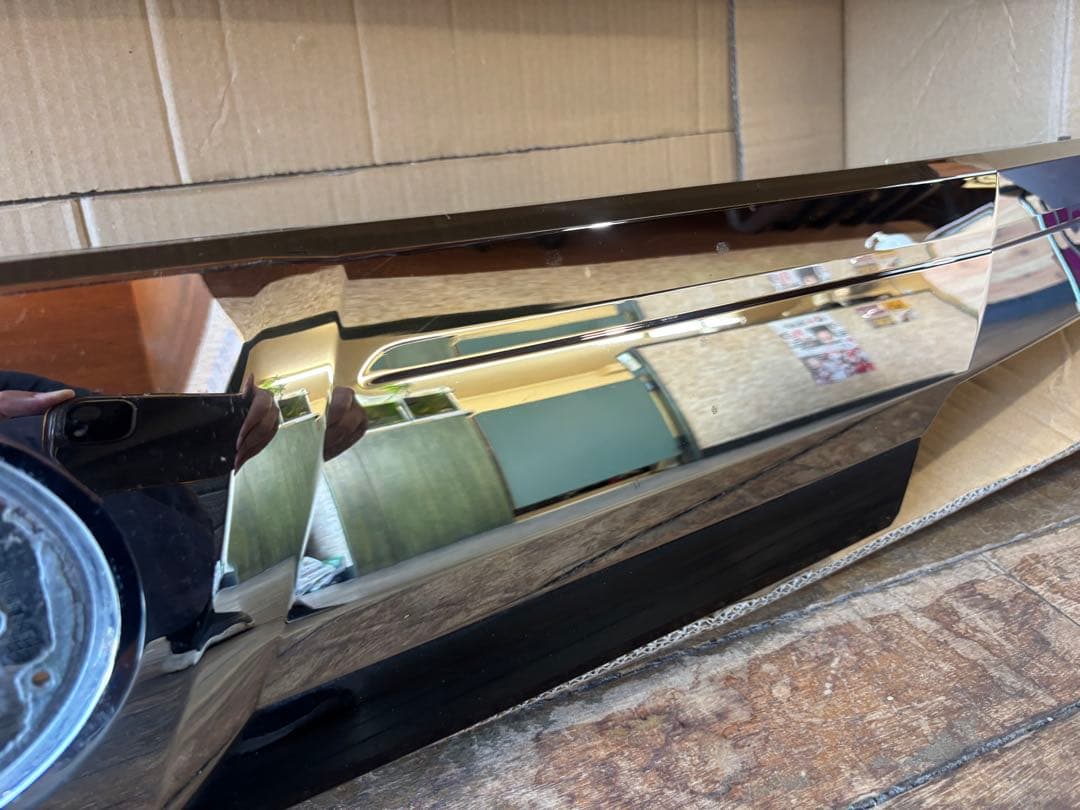 ヴェルファイア30系 後期 リアゲート ガーニッシュ メッキガーニッシュ