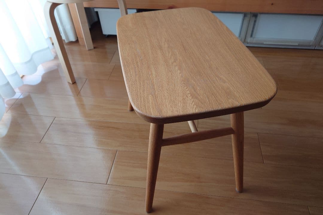 無印良品 オーク材スツール