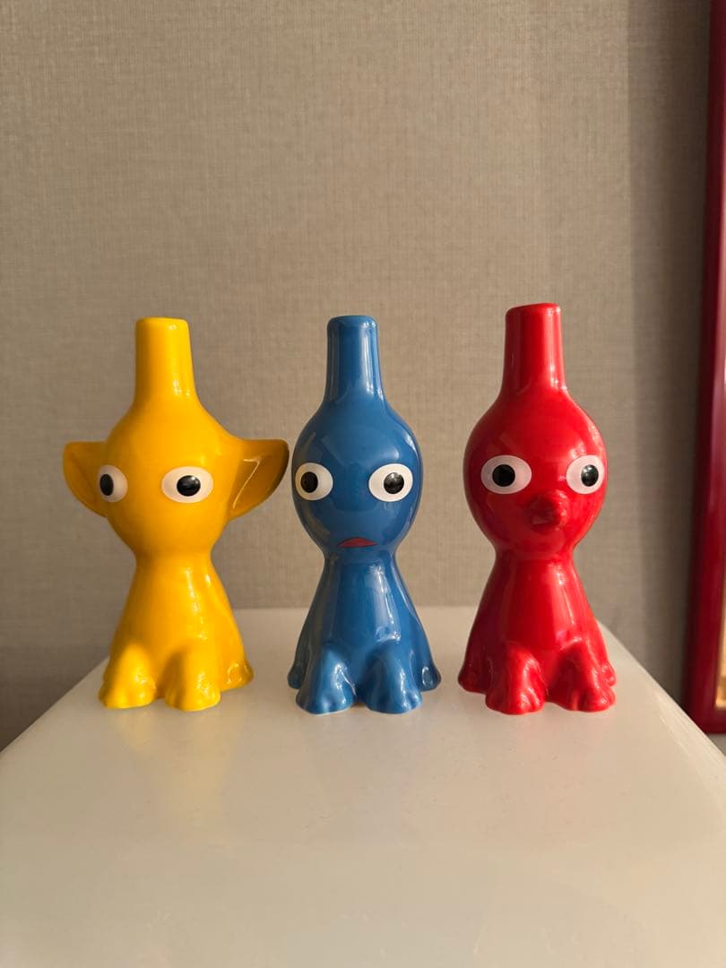 ピクミン 花瓶 一輪挿し 3点セット 箱あり