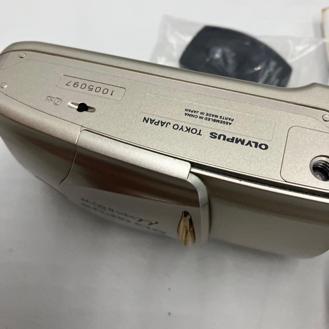 超美品　【完動品】OLYMPUS μ Ⅱ 80 VF コンパクトフィルムカメラ