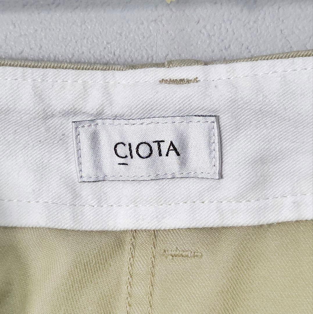 CIOTA スビンコットンウエポンチノパンツ 6