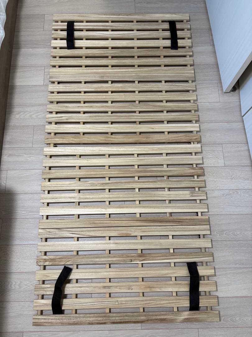 【引き取り限定！】木製スノコベッド シングルサイズ×2