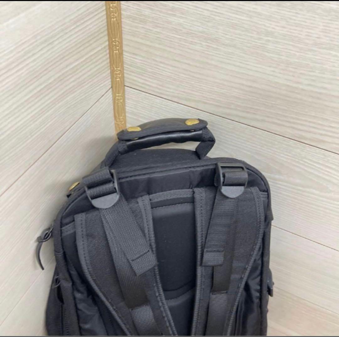 15日まで値下げ　VISVIM CORDURA20Lレザーバックパック 黒