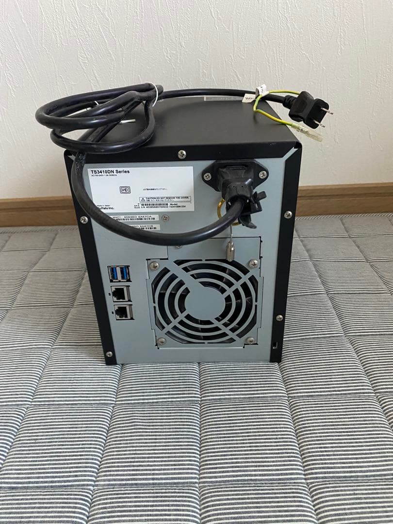 BUFFALO TeraStation TS3410DN HDD12TB搭載