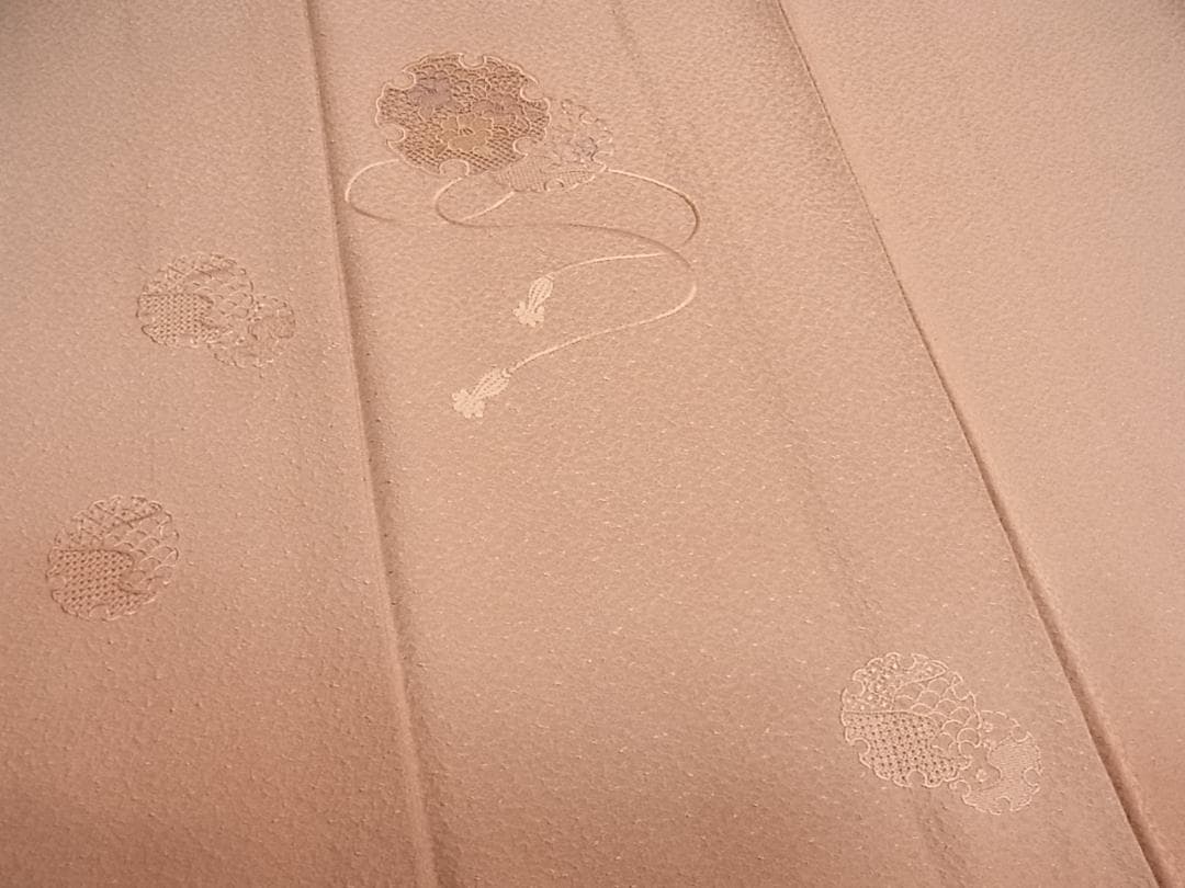 ♦︎きもの結♦︎未使用　中国三大刺繍　汕頭・総刺繍　訪問着　暈し染　正絹♦︎sa102