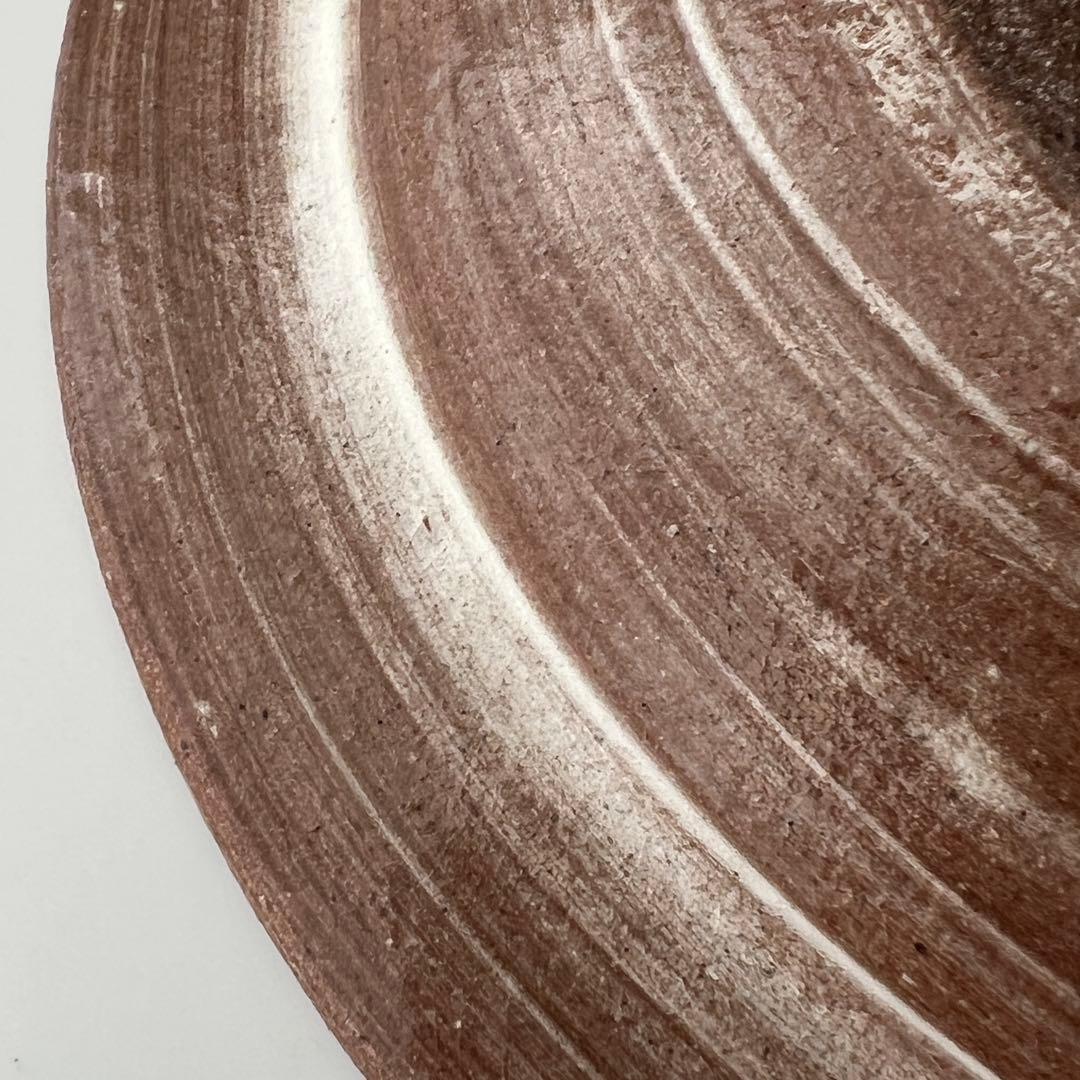 中里太郎右衛門窯　絵唐津額皿　「沢瀉、鷺」　美品