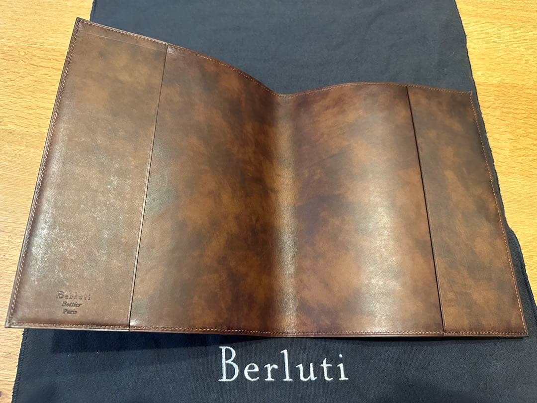 岸田一郎 持ってて良かったアイテム100選 ベルルッティ ノートカバー 未使用