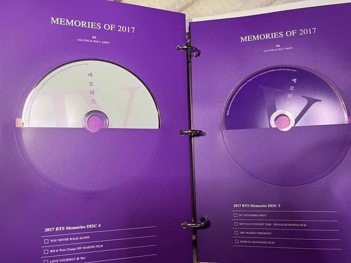 BTS メモリーズ 2017 ※テヒョントレカ付き