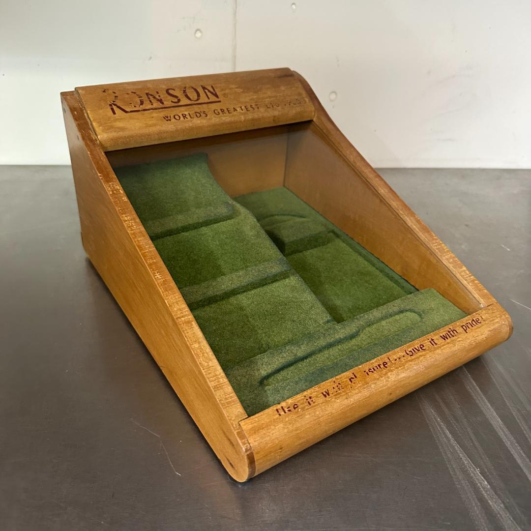 RONSON ロンソン ヴィンテージ ディスプレイケース ショーケース