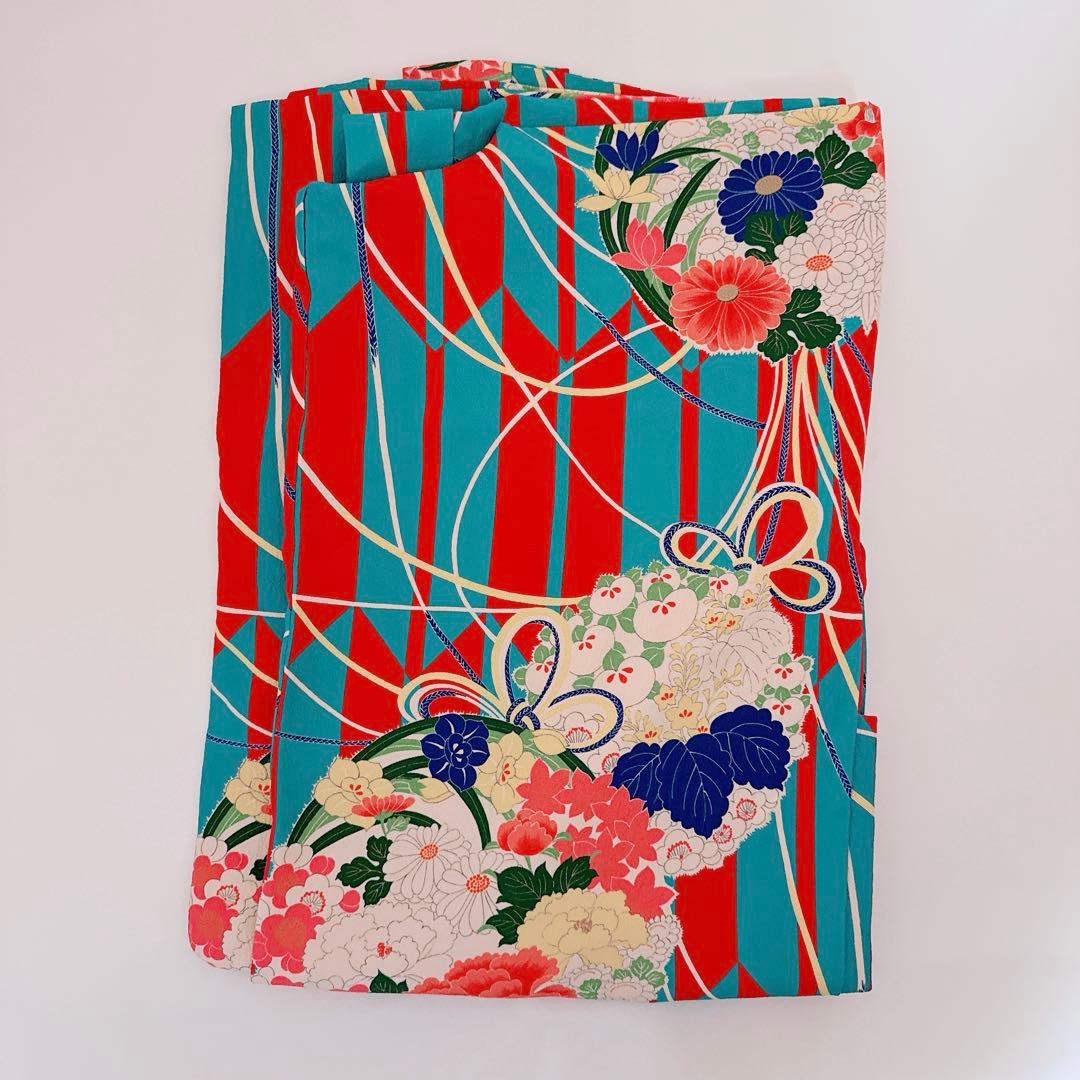 豆千代モダン　羽織　花薬玉