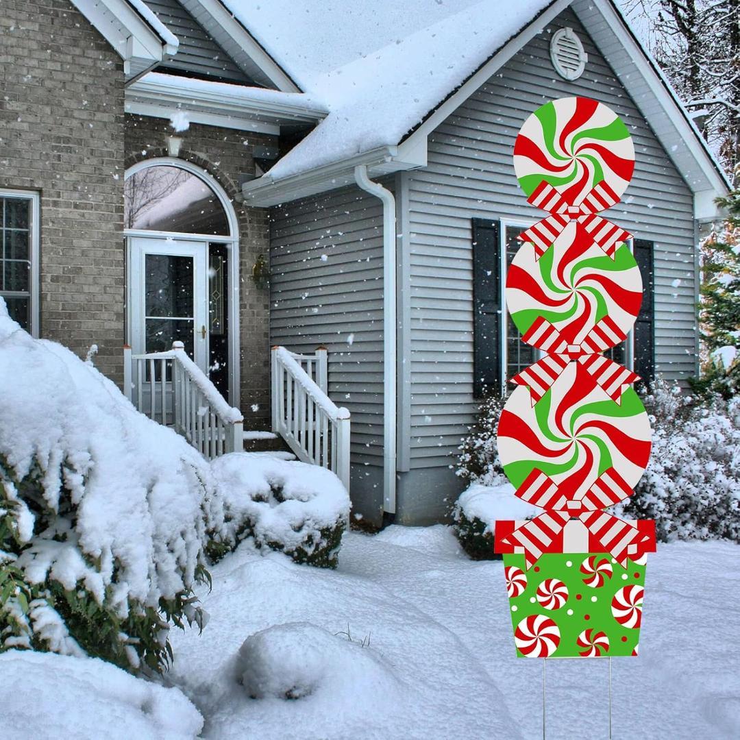 クリスマス デコレーション アウトドア クリスマス ヤードサイン ホリデー装飾