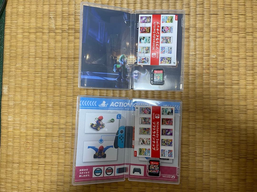 マリオカート8デラックス　ルイージマンション3 Switch ソフト　セット売り