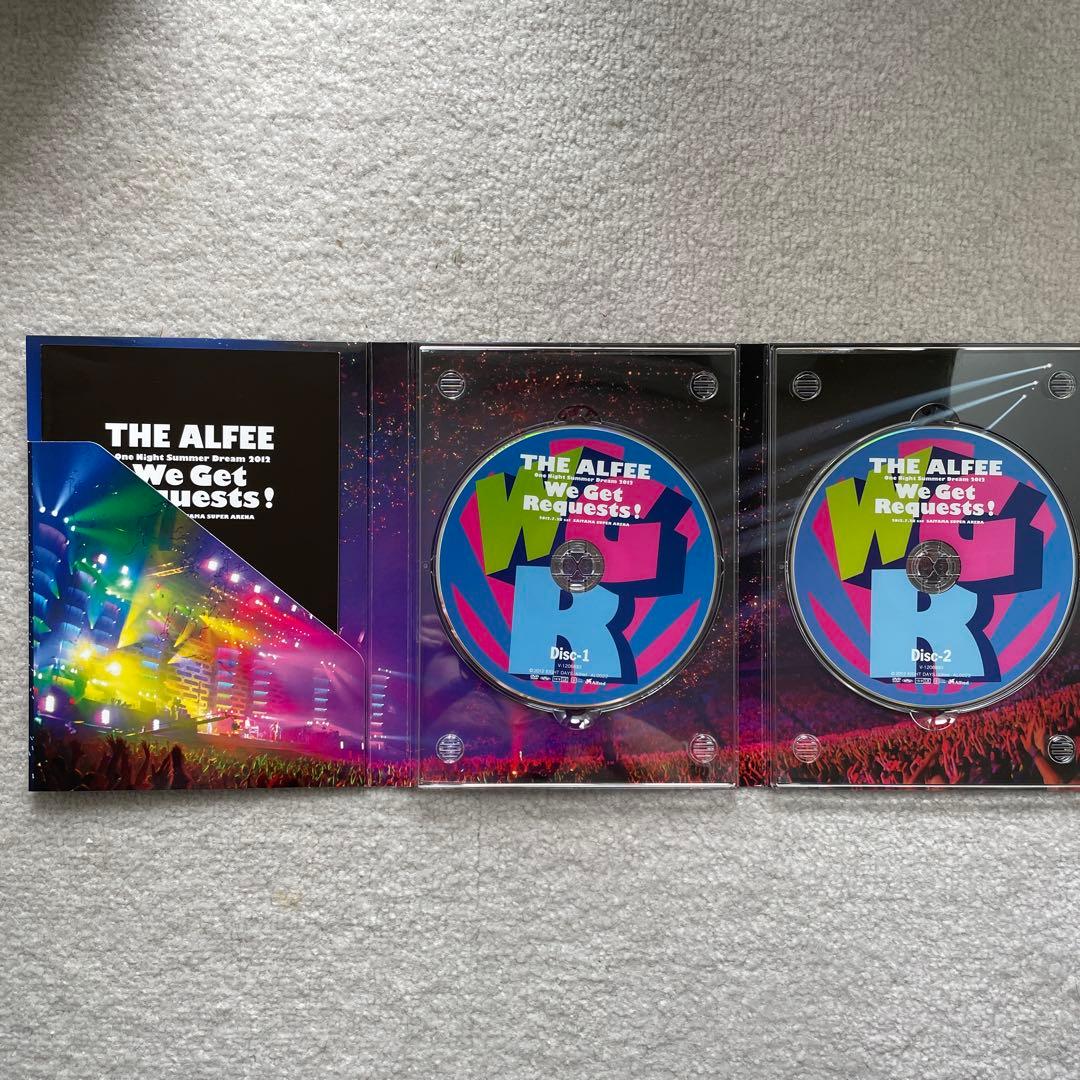 THE ALFEE 2012年 We Get Requests! DVD