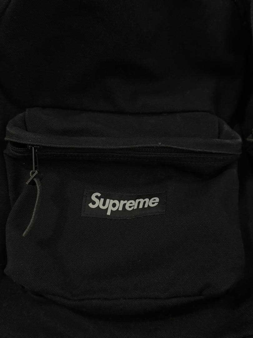 Supreme 黒 リュック