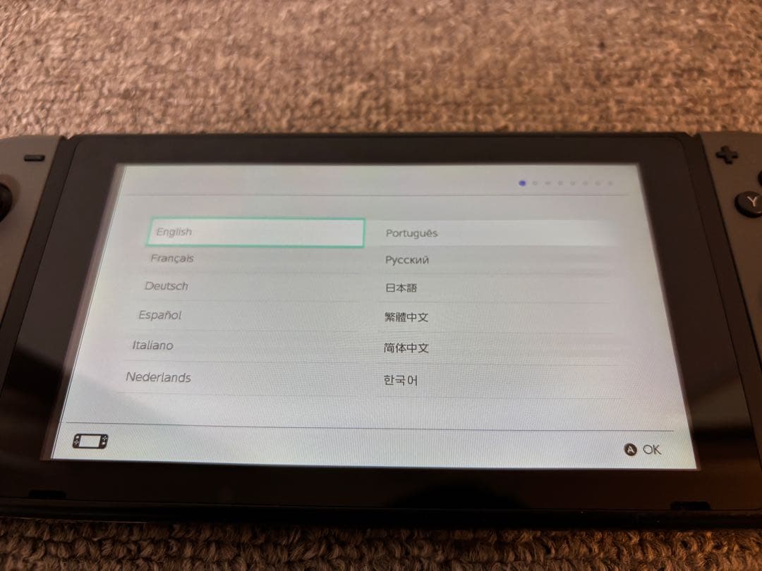 翌日発送　Nintendo Switch 本体 グレー Joy-Con付き